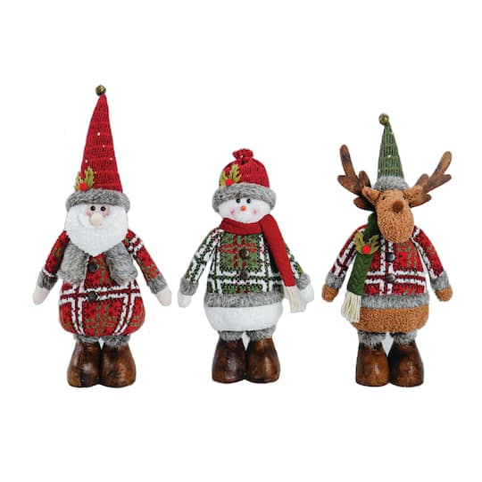 Santa's Workshop 13" Xmas Time Santa Set